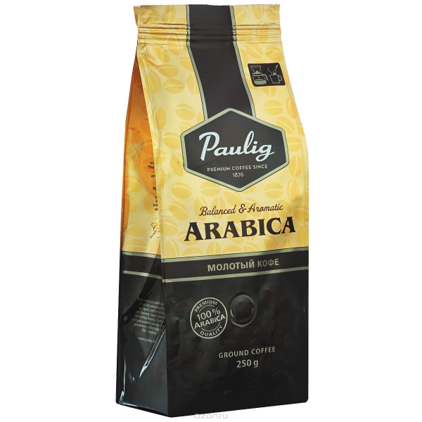 Молотый кофе Paulig Arabika молотый (250г)